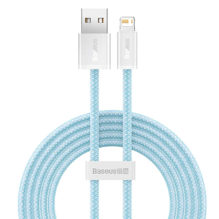 Baseus Dynamic кабел USB към Lightning 2.4A 1m (син)