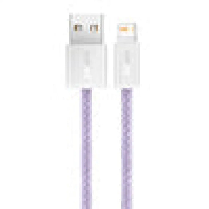 Baseus Dynamic кабел USB към Lightning 2.4A 2m (лилав)