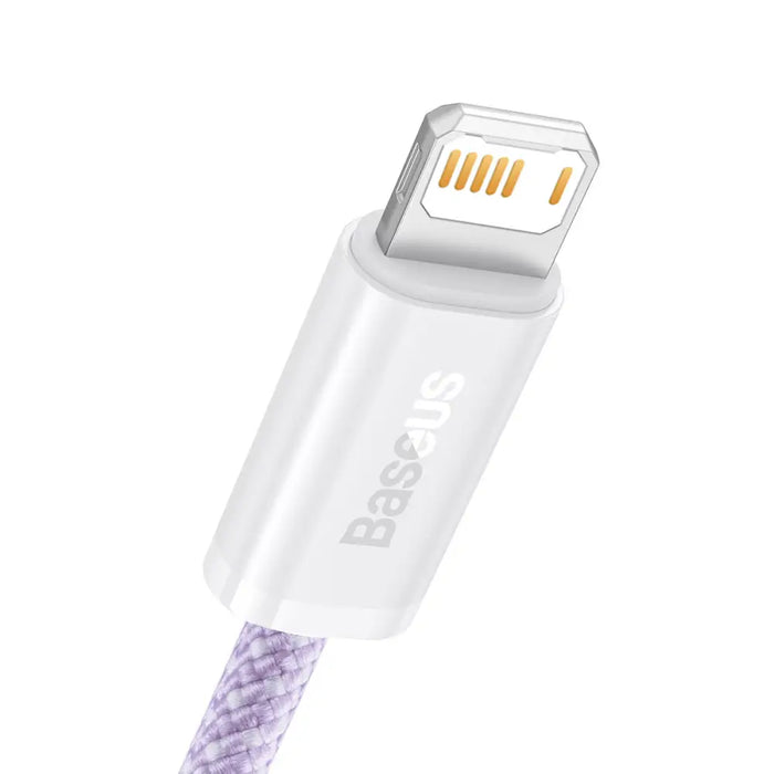 Baseus Dynamic кабел USB към Lightning 2.4A 2m (лилав)