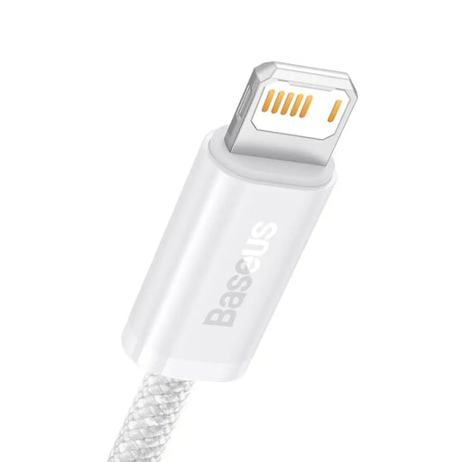 Baseus Dynamic кабел USB към Lightning 2.4A 2m (бял)