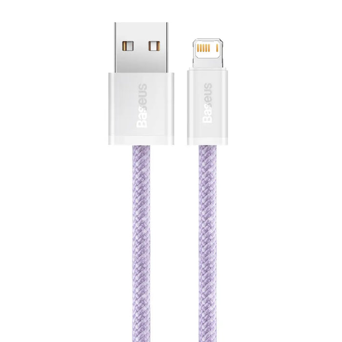 Baseus Dynamic кабел USB към Lightning 2.4A 2m (лилав)