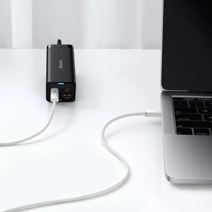Baseus Dynamic Series USB-C / USB-C 100W 1 m кабел - бял