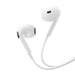 Baseus Encok HZ19 White кабелни слушалки за поставяне