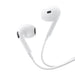 Baseus Encok HZ19 White кабелни слушалки за поставяне