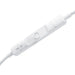 Baseus Encok HZ19 White кабелни слушалки за поставяне