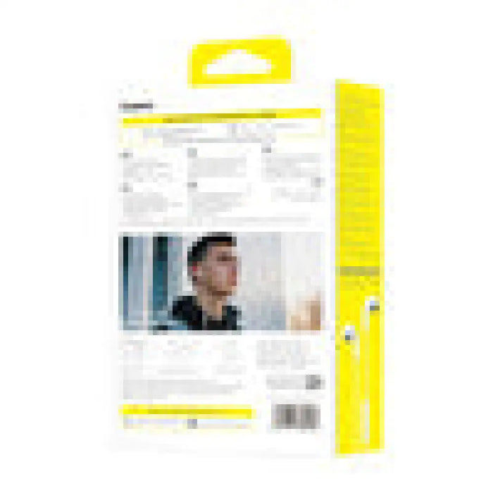 Baseus Encok HZ19 White кабелни слушалки за поставяне