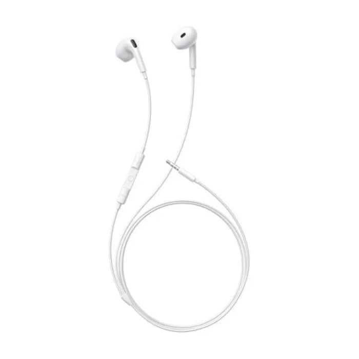 Baseus Encok HZ19 White кабелни слушалки за поставяне
