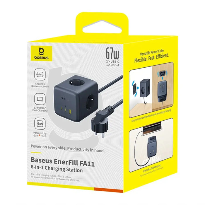 Baseus EnerFill FA11 67W захранващ разклонител USB-A