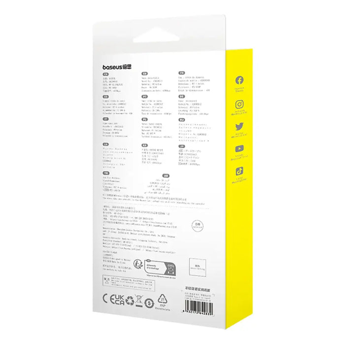 Baseus Explorer 100W USB-C - USB-C кабел с интелигентен