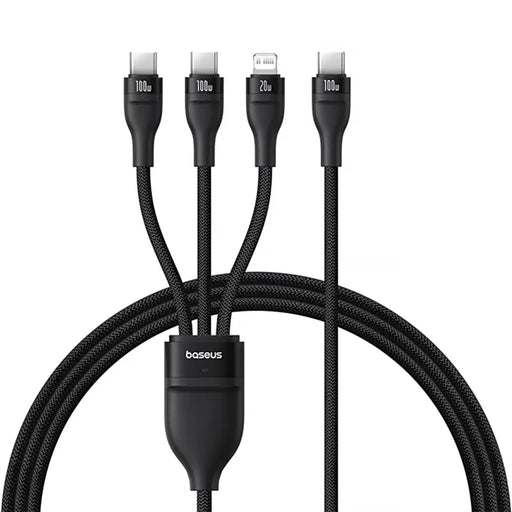 Baseus Flash Series 3 3in1 кабел 100W USB-C - USB-C + USB-C