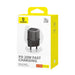 Baseus GAN5S P10162503113-00 Зарядно устройство 20 W Черно