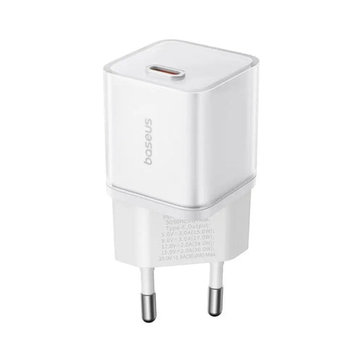 Baseus GAN5S P10162504213-00 Зарядно устройство 30W бяло