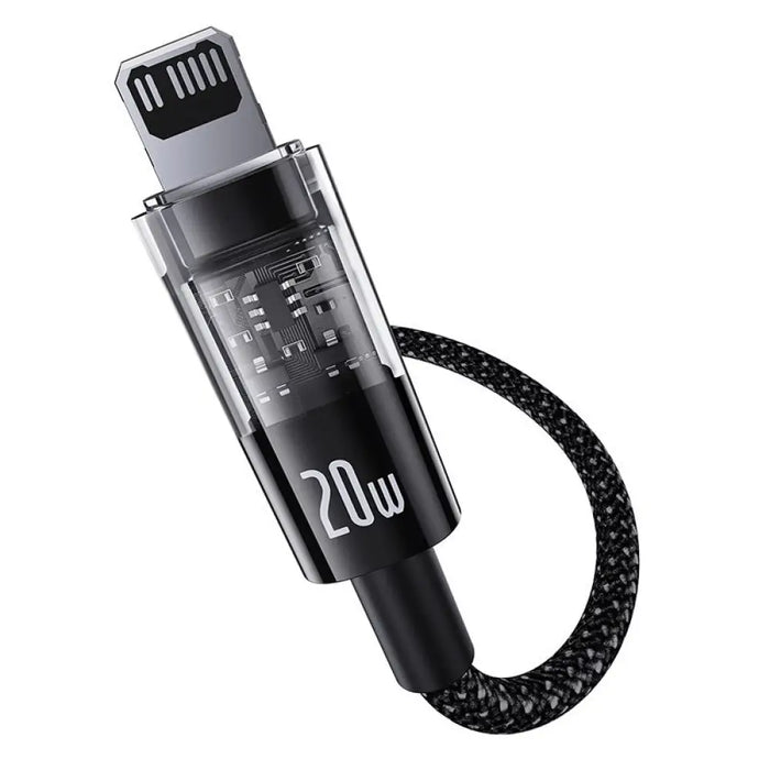 Baseus Gem USB-C към iP кабел за бързо зареждане 1 m 20 W