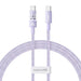 Baseus Gem USB C към USB C кабел за бързо зареждане 1 м 100