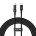 Baseus Gem USB C към USB C кабел за бързо зареждане 2 м 100