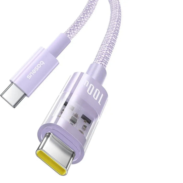 Baseus Gem USB C към USB C кабел за бързо зареждане 2 м 100