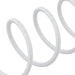 Baseus Gem USB към IP 2.4A кабел за бързо зареждане 2 м Бял