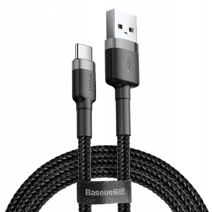 Baseus Halo USB-A - USB-C 2A кабел 3 м - черен
