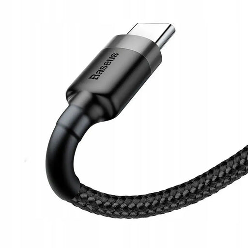 Baseus Halo USB-A - USB-C 2A кабел 3 м - черен