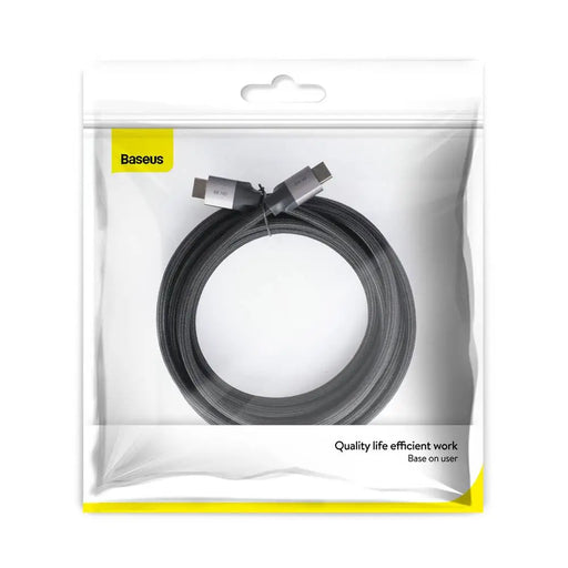 Baseus HDMI кабел Enjoyment Series 4KHD 3м тъмно сив