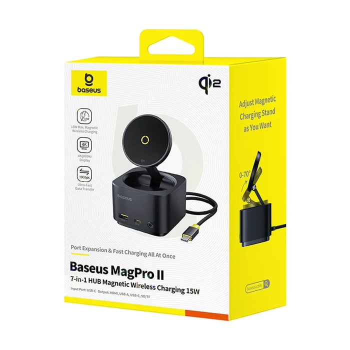 Baseus MagPro Series II 7-в-1 USB-C хъб със съвместимо