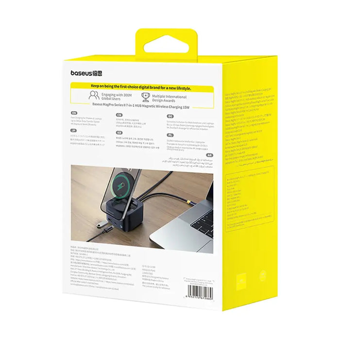 Baseus MagPro Series II 7-в-1 USB-C хъб със съвместимо