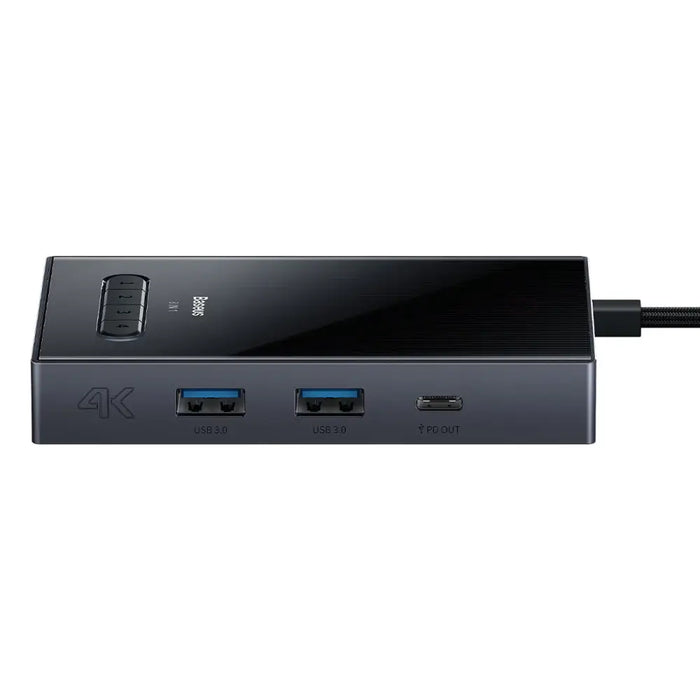 Baseus PioneerJoy 8-в-1 USB-C хъб HDMI 4K@60Hz + HDMI