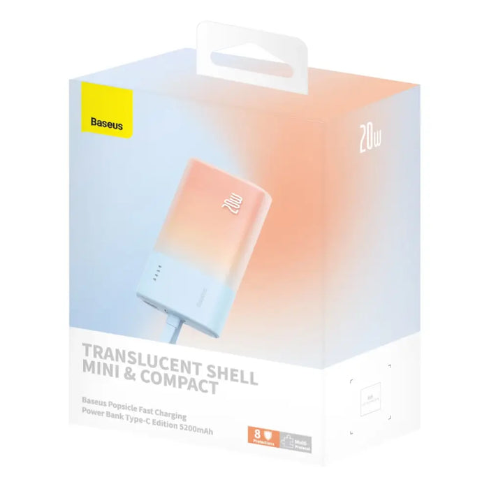 Baseus Popsicle 5200mAh 20W Преносима батерия Powerbank