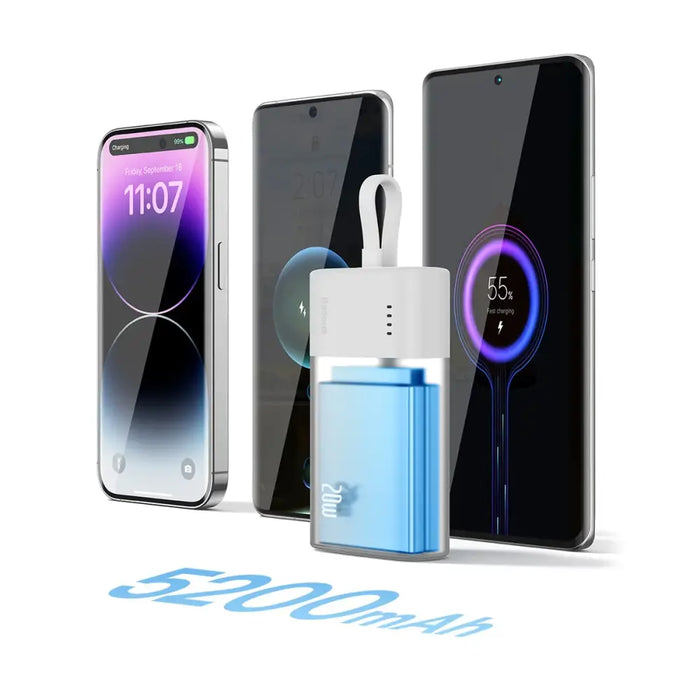 Baseus Popsicle 5200mAh 20W Преносима батерия Powerbank