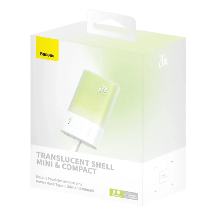 Baseus Popsicle 5200mAh 20W Преносима батерия Powerbank