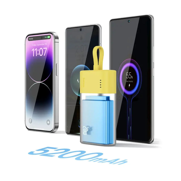 Baseus Popsicle 5200mAh 20W Преносима батерия Powerbank