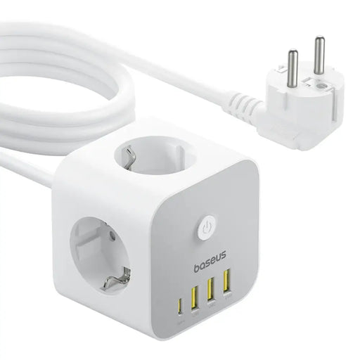 Baseus PowerCombo 7 в 1 Power Strip Cube 3 AC + 3 x USB-A
