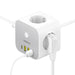 Baseus PowerCombo 7 в 1 Power Strip Cube 3 AC + 3 x USB-A