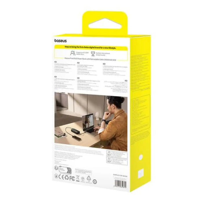 Baseus Преносима батерия Powerbank Free2Pull with Digital