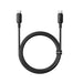Baseus Silky Series 100W USB-C - USB-C 1m кабел - черен