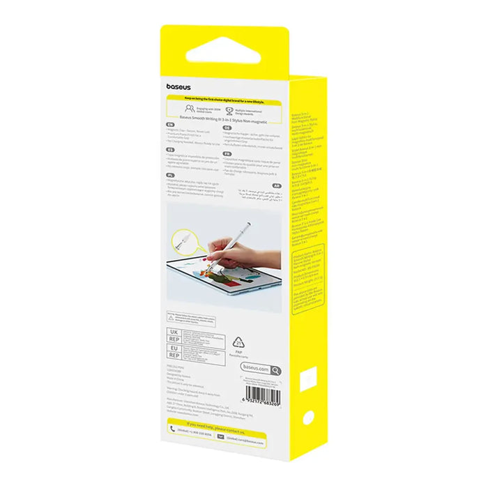Baseus Smooth Writing III 3 в 1 пасивен стилус с магнитна