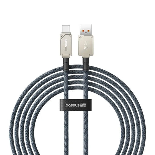 Baseus Unbreakable USB A към USB C кабел 2 м 100 W Бял
