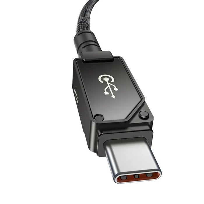 Baseus Unbreakable USB C към USB C кабел 2 м 100 W Бял