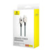 Baseus Unbreakable USB кабел 1 m USB A USB C Бял