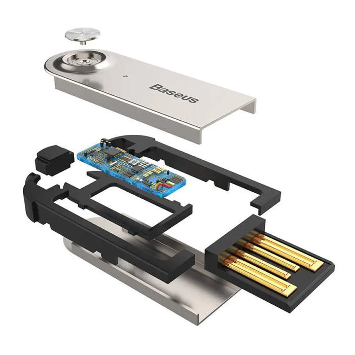 Baseus USB аудио адаптер Bluetooth 5.0 AUX - черен