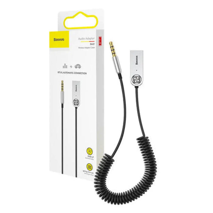Baseus USB аудио адаптер Bluetooth 5.0 AUX - черен