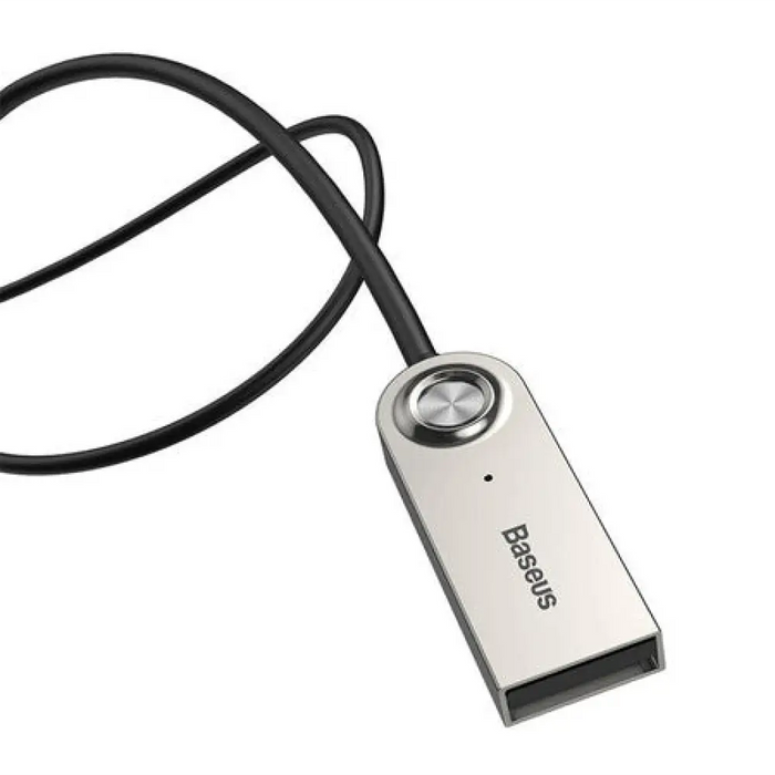 Baseus USB аудио адаптер Bluetooth 5.0 AUX - черен