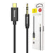 Baseus Yiven Audio кабел USB-C към мини жак 3,5 мм 1,2