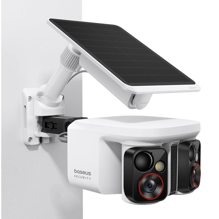 Baseus Security X1 Pro 3K външна камера с двойна камера - бяла