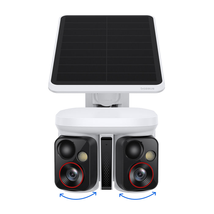 Baseus Security X1 Pro 3K външна камера с двойна камера - бяла