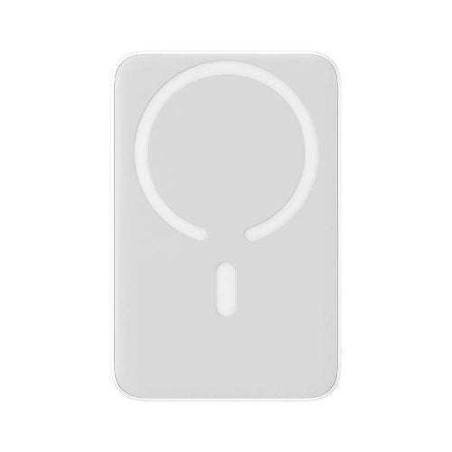 Baseus Преносима батерия Powerbank Magnetic Mini Wireless Quick charging (With Xiaobai Type-C to Type-C 60W (20V/3A) MagSafe 15W / PD 20W, 10000 mAh, White (PPCX070002)