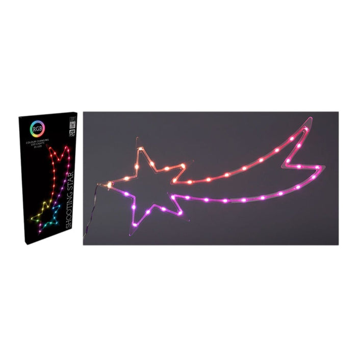 Коледна звезда BASIC & CO RGB 25 x 0,6 x 60 cm