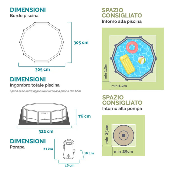 БАСЕЙН Ф305X76CM INTEX 28202NP