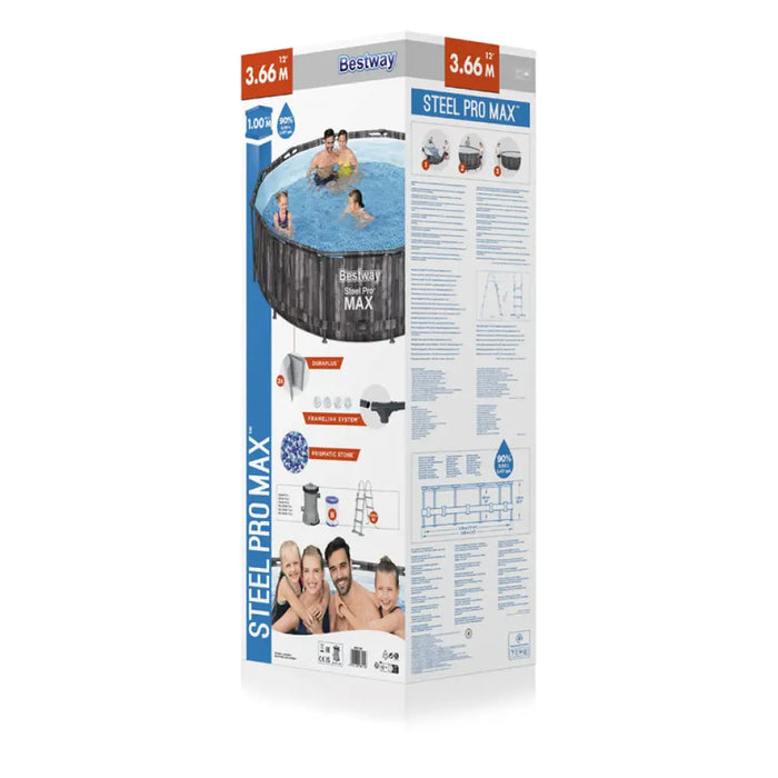 БАСЕЙН Ф366X100СМ BESTWAY 5614X