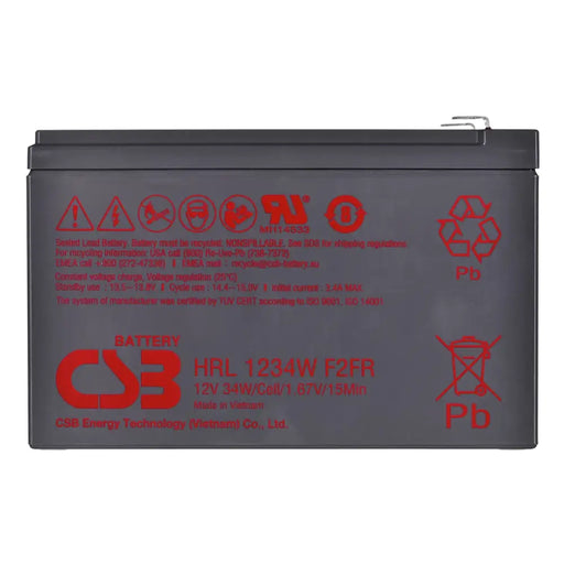 Батерия CSB HRL1234WF2FR 12V 9Ah
